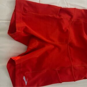 Brooks Women's Vibrant Red Athletic Shorts